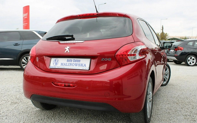 Peugeot 208 cena 28900 przebieg: 108000, rok produkcji 2014 z Józefów małe 232